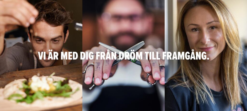 Företagare inom restaurang och service som symboliserar JWK:s redovisning och rådgivning för små och medelstora företag.